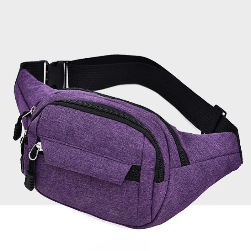 Waterproof Sports Fanny Pack for Men Women, Lightweight Running Waist Bag with Adjustable Strap for Workout, Travel, Hiking, Cycling & Outdoor Sports