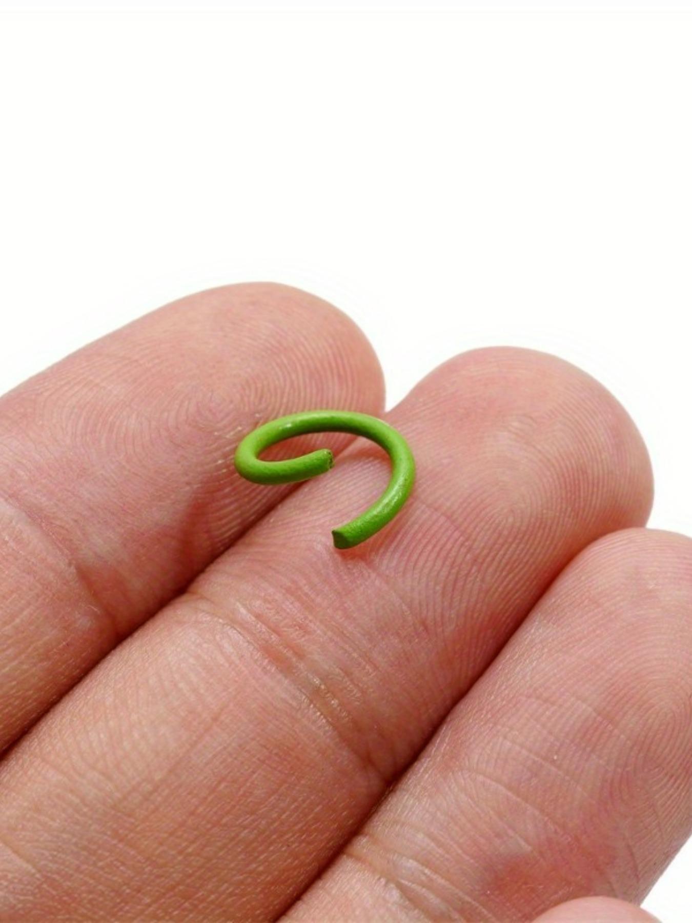 Colorful Open Jump Rings, Split Jump Ring Connector for DIY Jewelry Making, Jewelry Making Accessories Supplies