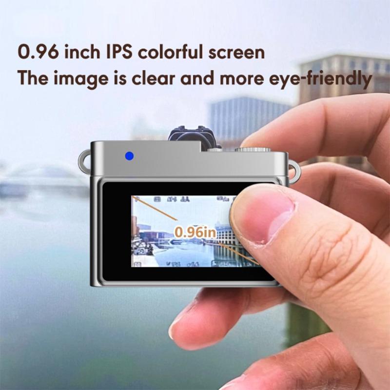 Mini Camera, Portable Small Retro Digital HD High Pixel Thumb Camera, Creative Camera for Taking Photos & Videos