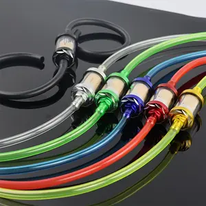 Lingqi Racing Motorcycle M8 Gas Fuel Filter, 8mm Gasoline Oil Filters, Pipe Tube Line for 49cc 50cc 110cc 125cc Dirt Pit Bike
