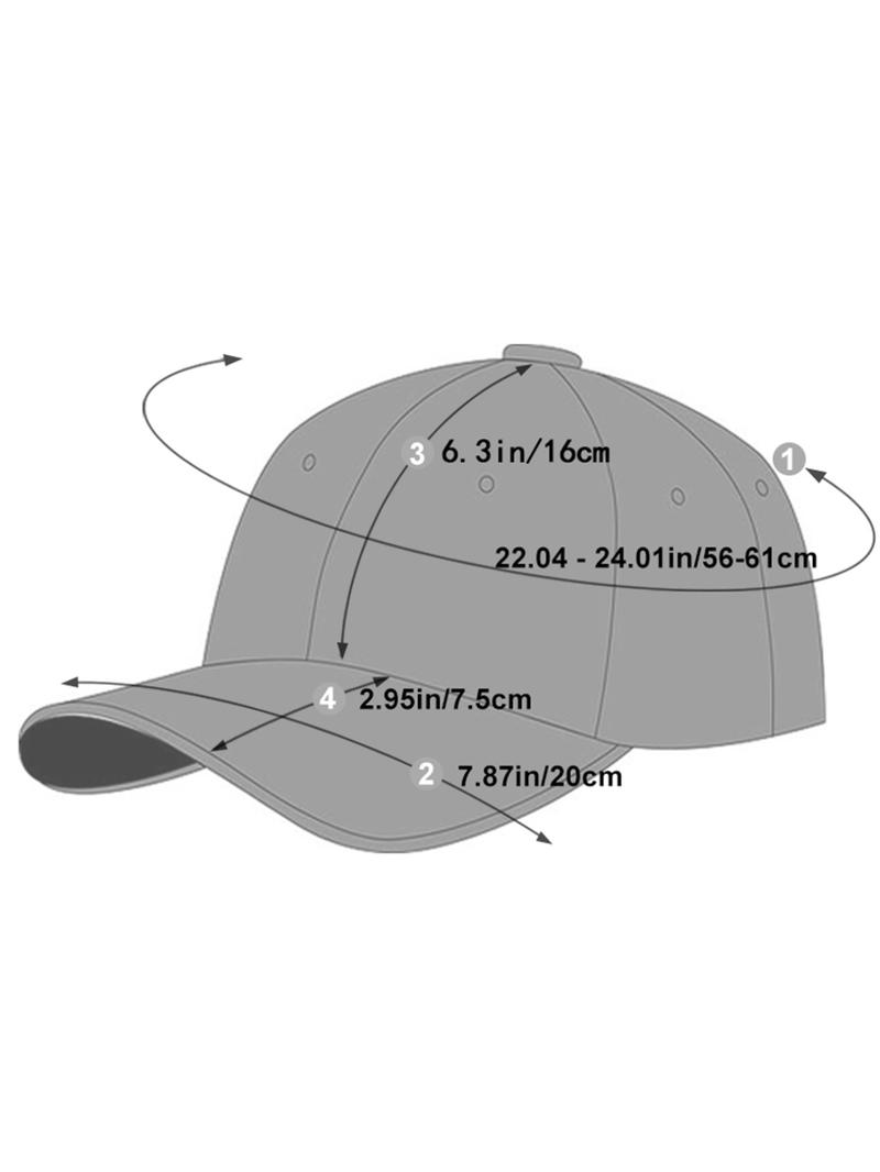 1 Piece Criss Embroidered Baseball Cap, Casual Sun Protection Summer Sports Adjustable Sunscreen Hat, Outdoor Vacation Fashion All-match Clothing Accessories for Men and Women Daily Use for Travel