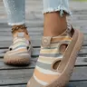 Women's 2026 New Soft Sole Comfortable Slip On Shoes, Casual All-Season Low Top Shoes, Breathable Cut-Out Design, Round Toe, Medium Width, Slip Ins Shoes