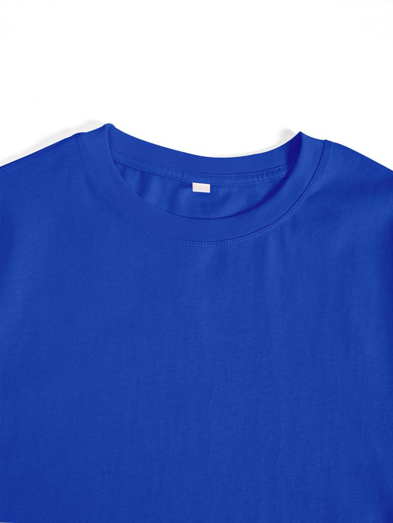 T-shirt Women's Vintage Graphic Round Neck Tee, Casual Short Sleeve T-shirt for Summer, Women's Top for Daily Wear Vintage Graphic Tees