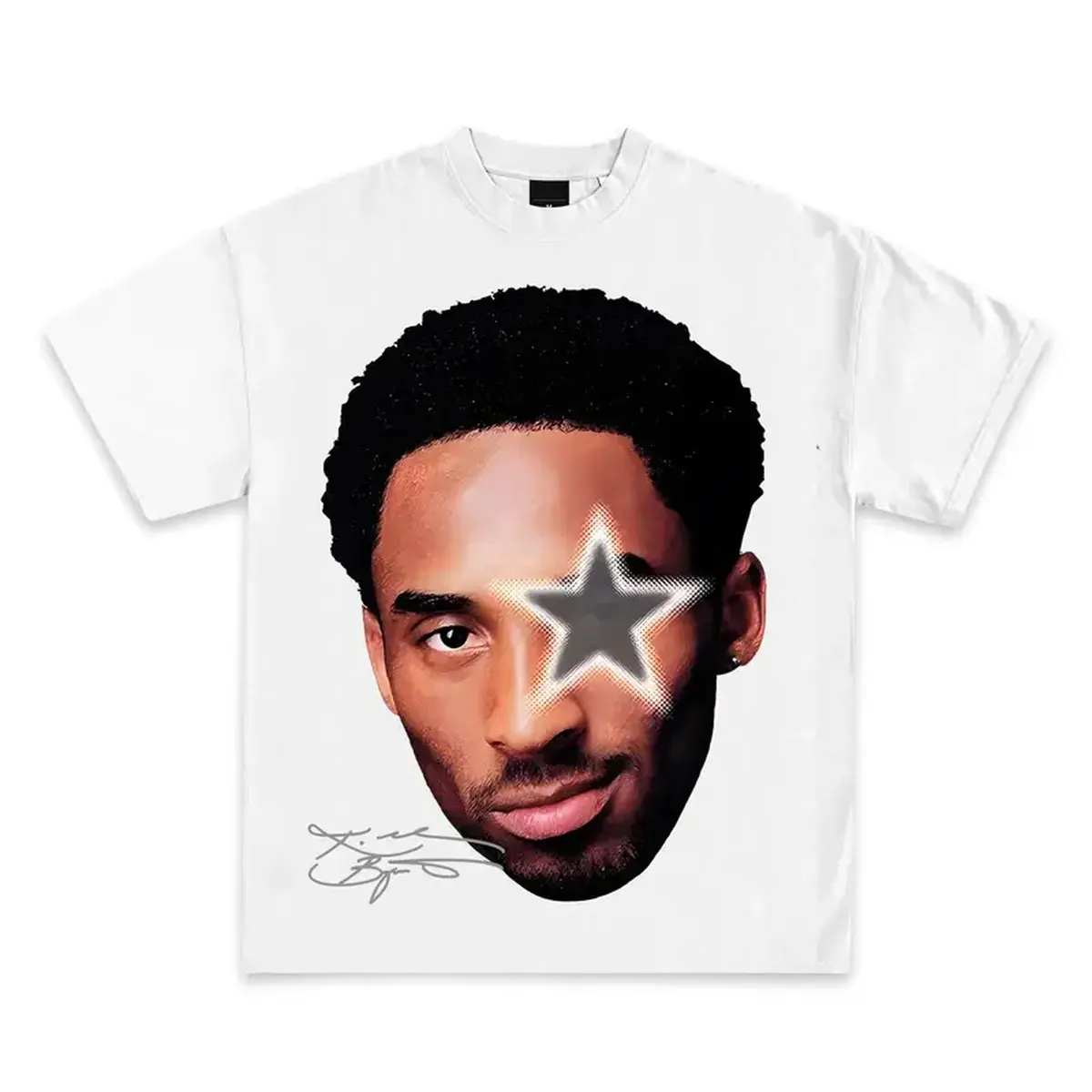 Unisex Retro Hip‑Hop Basketball‑Aesthetic Art Print T‑Shirt, 100% Pure Cotton O‑Neck Short‑Sleeve Tee, Y2K Harajuku Casual Streetwear Tops For Men Women, Premium Daily Wear