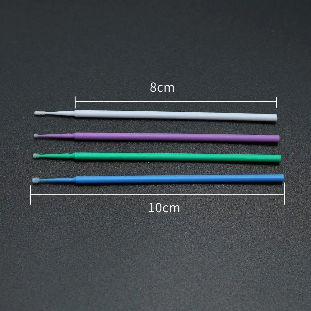 200 Pcs Automotive Touch Up Paint Brushes,Disposable Micro Paint Chip Repair Applicators for Automotive Paint Detailing, Stone Chips,Scratches(1.0, 1.3, 1.8, 2.5MM, Multi)