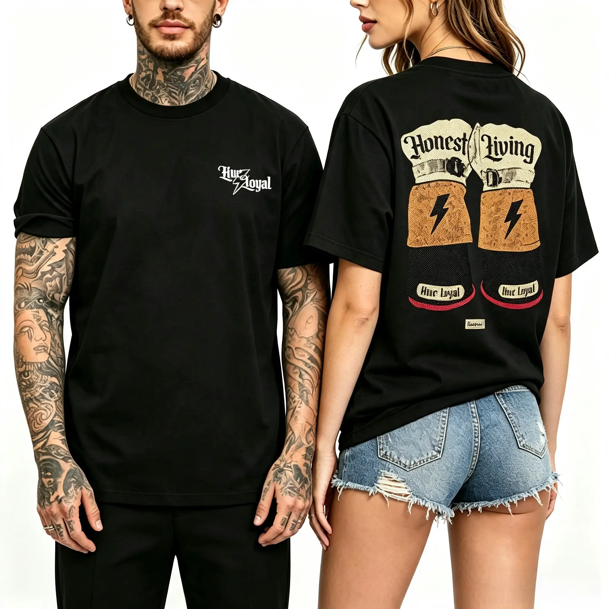 Lineman Gloves Are On Graphic Tee (Viral) Union Worker Shirt 180g 100% Cotton Power Line Workwear T-Shirt Blue Collar Utility Worker Unisex Casual Streetwear Short Sleeve Gift for Linemen Men Women TikTok Shop Deals