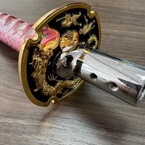 150mm JDM Katana Shift Knob Samurai Sword Gear Shifter Knob with 4 Adapters Universal Fits Most Manual & Automatic Car
