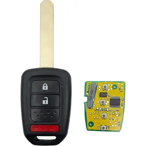 Key Fob Replacement fit for 2013-2016, 2014-2015 Honda Accord, CR-V, Civic Keyless Entry Key Fob (MLBHLIK6-1T)