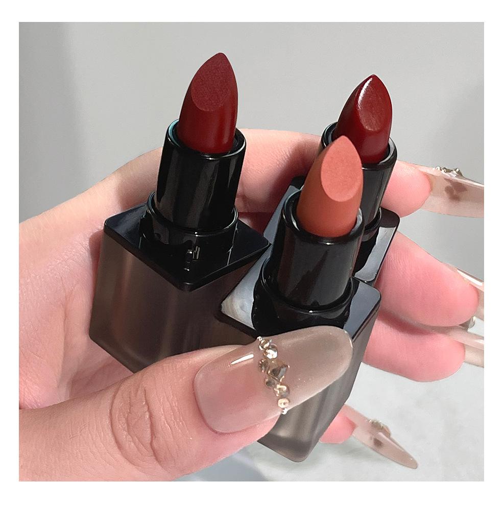 armosu Mirror Water Gloss Lipstick Non-Fading Matte Velvet Long-Lasting Natural Brightening Matte Moisturizing Lipstick In Stock