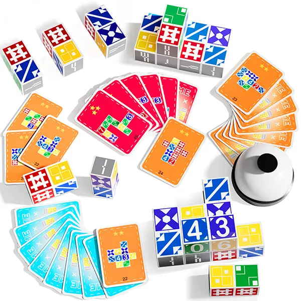 2.0 Block Puzzle Board Game, 2+ Player Card Matching Game for Kids & Adults, 2x1x1 inch/5x2.5x2.5 cm 2025l Toy, Birthday Party Gift for Boys & Girls, 2 X 1 X 1 Inch
