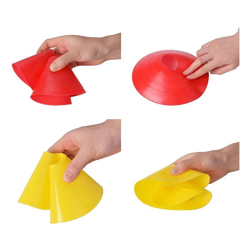 Agility Ladder Football Training Equipment, Including 1 6m 12 Section Heavy Duty Plastic Step, 10 Disc Cone and 4 Nail for Football Training, Tennis and Boxing Training, Sports Accessories, Summer Gift, Football Equipment Tools