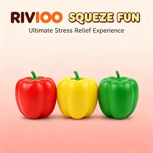 RIVIOO Creative children's decompression toy chili pinch music decompression ball vent artifact