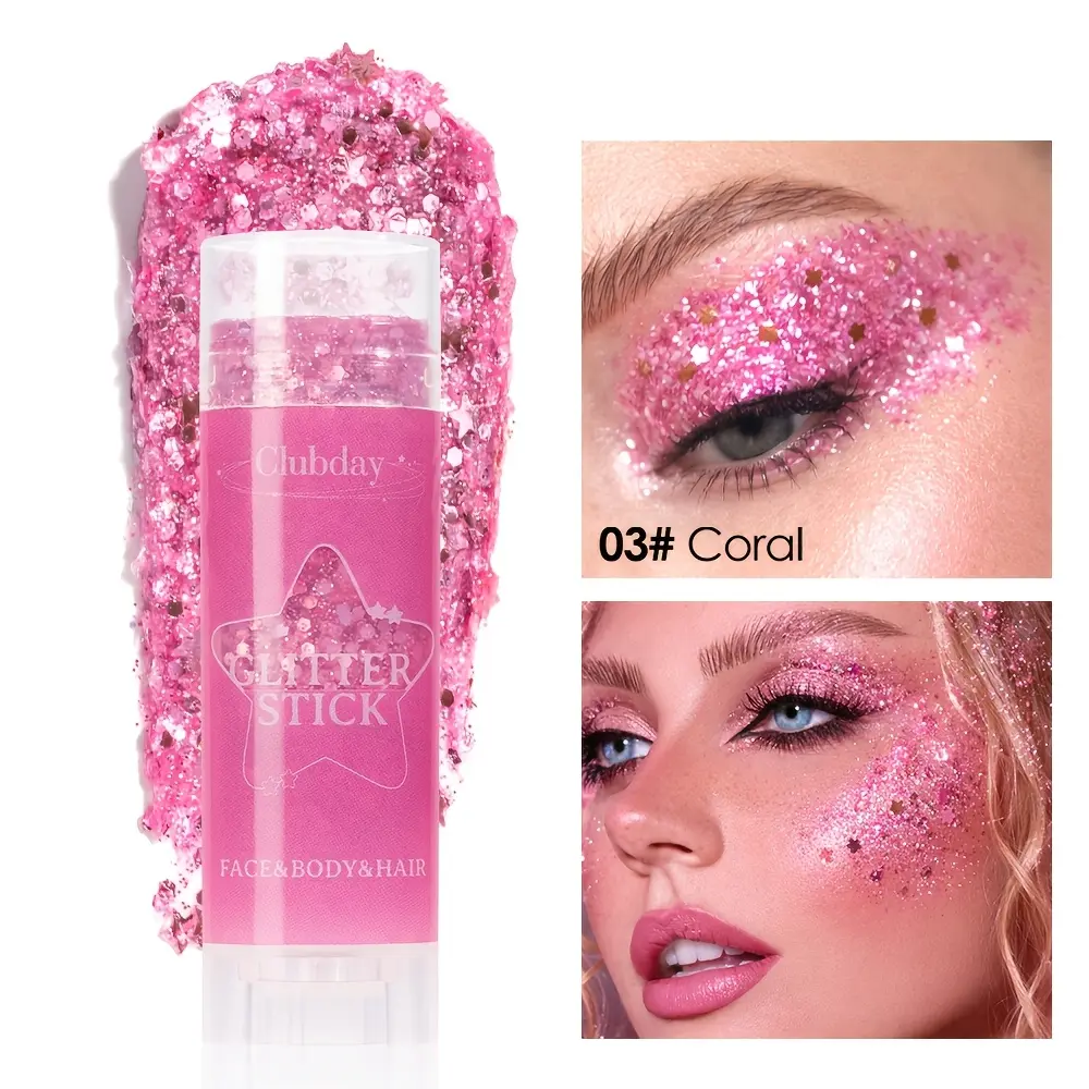 Chunky Liquid Eyeshadow Gel, 2 Pcs Colored Liquid Pigments with Bling Effect and Iridescent Glow for Festival Makeup, Iridescence, Colored Liquid Pigments Eyeshadow