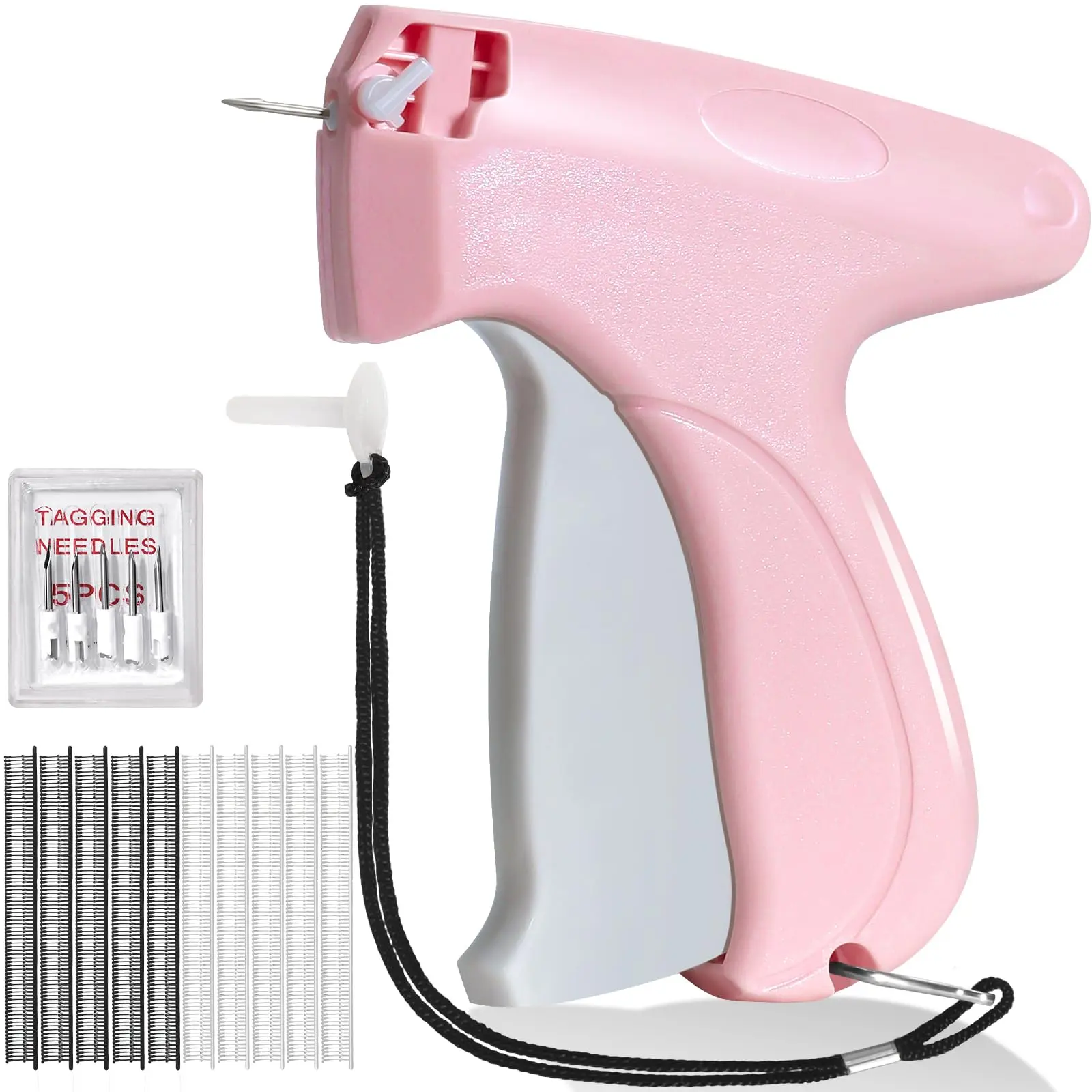 1000 Invisible Fasteners - Quick Clothing Fixer, Sewing Stitch Gun for Clothing, Portable Garment Repair Tool, Birthday Christmas Gift