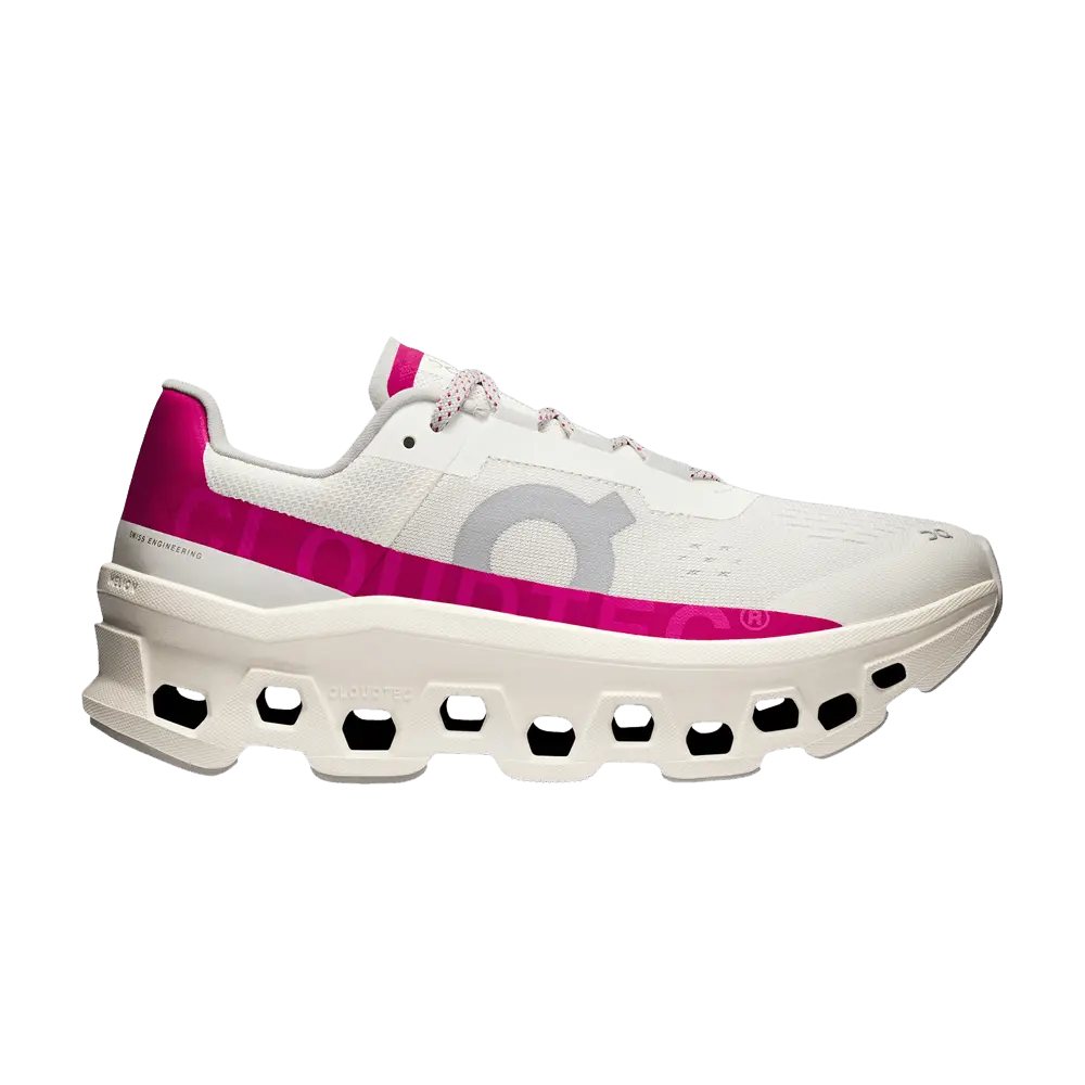 Cloudmonster 'Ivory Grenadine' (Unisex) Ivory/Grenadine running shoes 3WD10104038