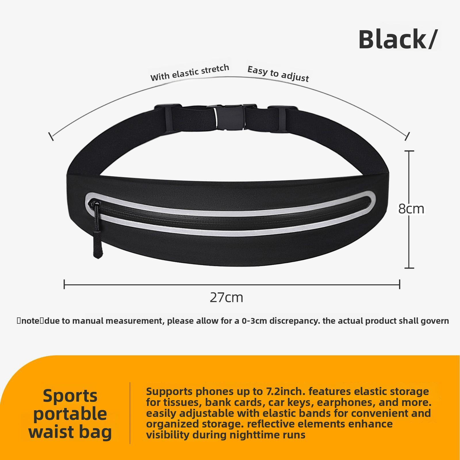Outdoor sports   Multifunctional running Mobile phone bag Riding Ultra-thin men's and women's fitness waterproof belt