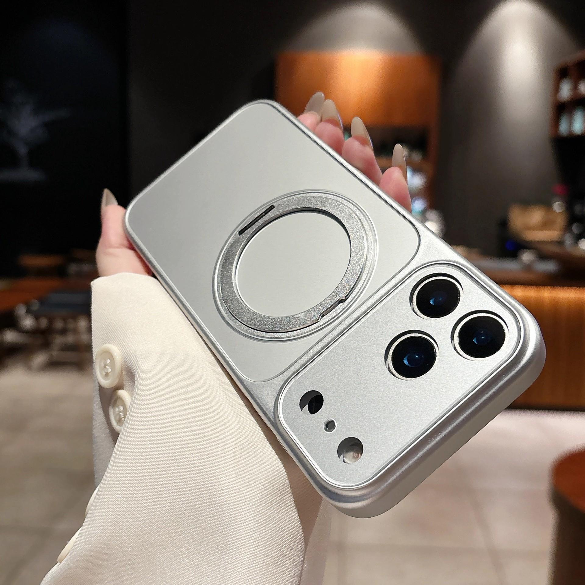 360 °   Rotating stand instantly transforms into 17, suitable for Apple 17 Pro Max phone case, iPhone 16 anti-drop protective cover