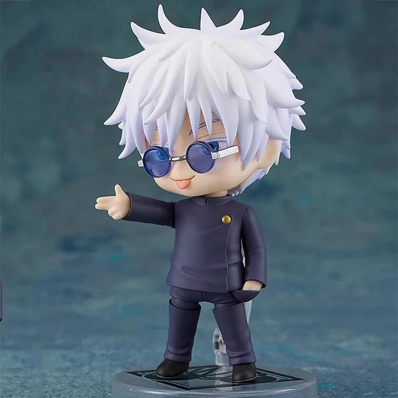 Anime GSC Gojo 2205 Nendoroid Jujutsu Kaisen Figures Cute Dolls Satoru Gojo Figure Q Version Figurine PVC Model Birthday Gifts popular Anime GSC Gojo 2205 Nendoroid Jujutsu Kaisen Figures Cute Dolls Satoru Gojo Figure Q Version Figurine PVC Model Birthday Gifts popular