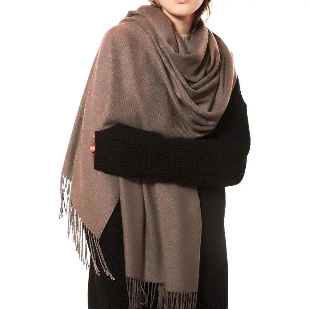 Womens Thick Oversized Pashmina Shawl Wrap Scarves Soft Winter Warm Blanket