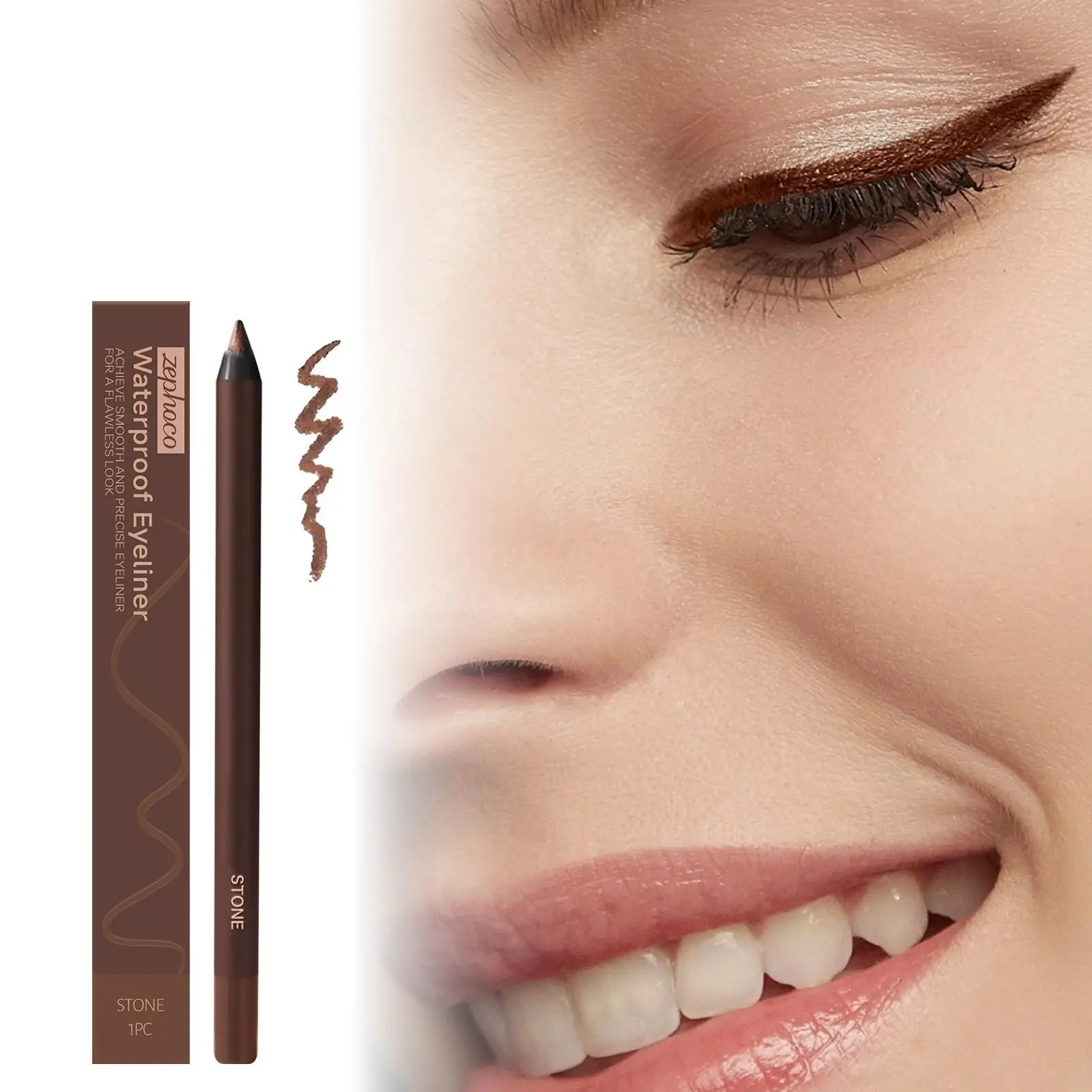 Waterproof Eyeliner Pen Series, Long-Lasting Eye Makeup, Smooth Gliding Gel Liner, Perfect for All-Day Wear, Ideal for Daily Use
