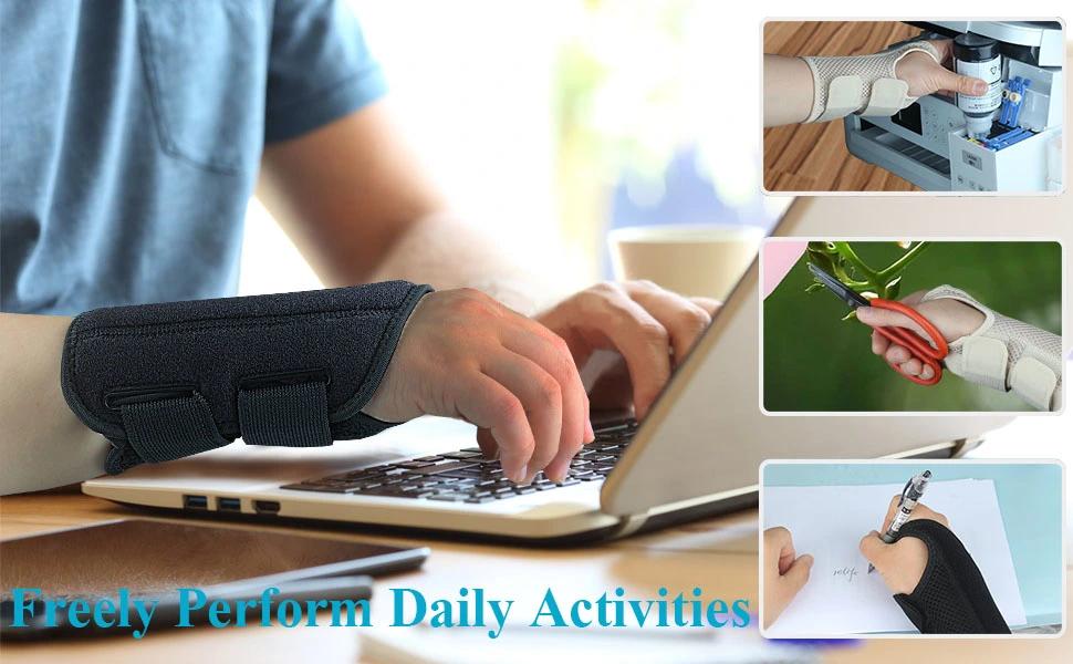 THE WELL KEPT Carpal Tunnel Wrist Brace, Adjustable Wrist Support Brace, Night Wrist Sleep Supports Splints Arm Stabilizer