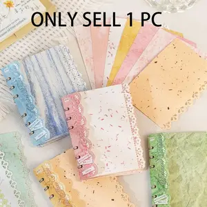 20 Sheets M5 Border Pattern Paper for Handcrafts, Gradient Textured Crafting Material for Journals, Scrapbooking & Scrapbook Page, Perfect for DIY Projects, Patterned Papers