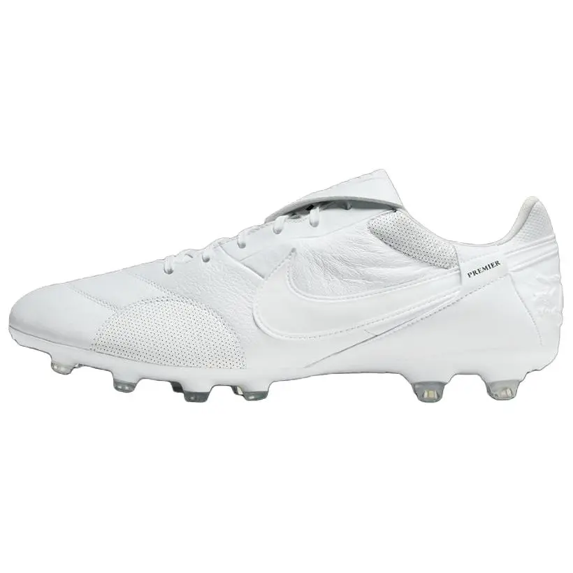 Nike Premier 3 Comfortable Soft FG (Rubber Long Stud) Non-Slip Wear-Resistant Soccer Shoes HM0265-100