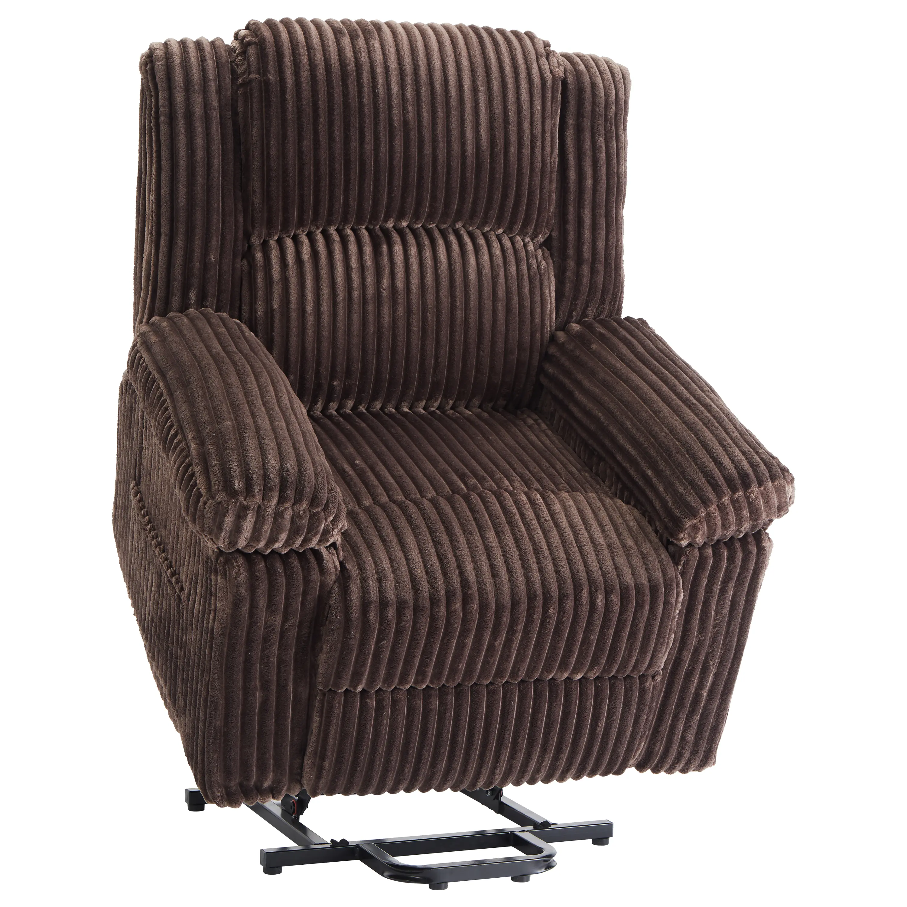 Power Lift Recliner Chair with Heat & Massage – Electric Lift Plush Recliner for Elderly & Mobility Impaired, Soft Padded Seat, Back Support & Armrests