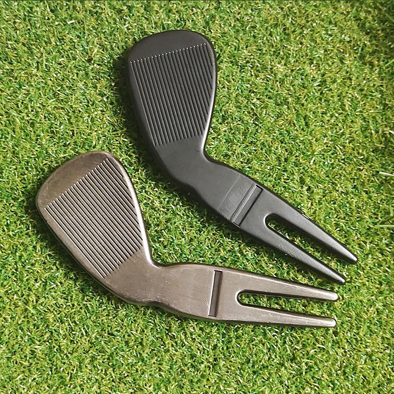Golf Divot Tools, 1 Set Creative Clubs Forks, Golf Supplies Accessories for Men & Women, Turf Repair Tools, Golf Accessory