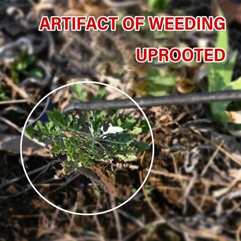 Pulling Weeds and Weeding Artifact,Rooting Hoeing,Loosening Soil, Gardening Tools,Multi-Functional Weeding Shovel,Vegetable Planting, New Durable Garden Weed Upgraded Weed Puller Tool.