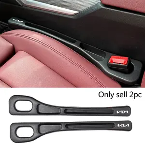 2pc Car Seat Gap Filler Side Seam Plug Strip Leak-proof Seat Storage Interior Accessories for KIA Picanto Soluto Soul Stinger Sonet K7 K5 K8 K3 Ray EV6 Borrego