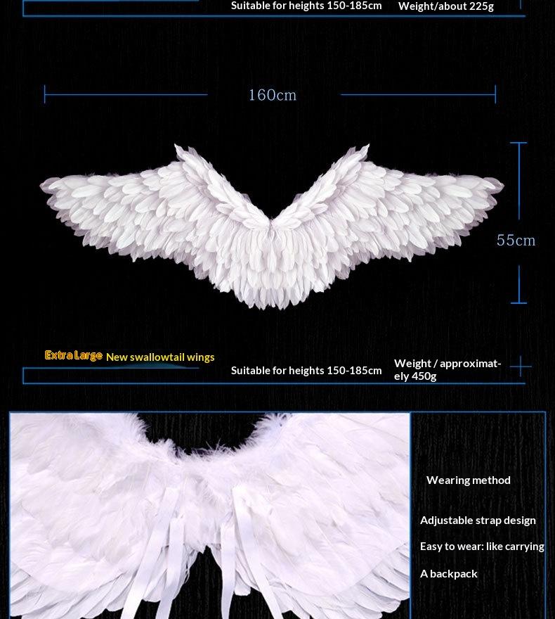 Angel Wing Back Decoration Adult Children Halloween Role-Playing Props Sun God Pope Golden Feather Hair Accessory Costume