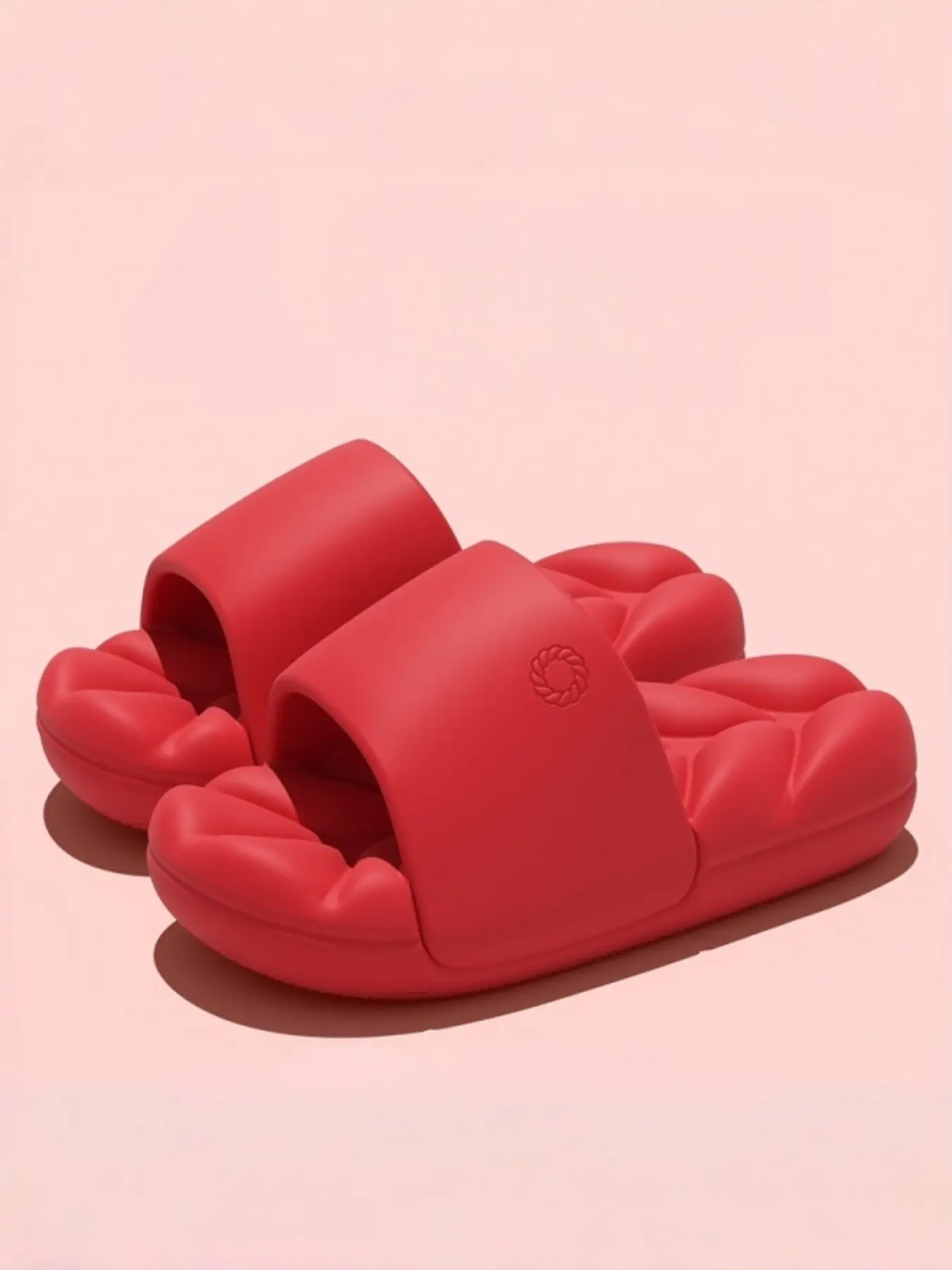 Petals Bubble Thick Sole Slip-Resistant Home Slippers, Soft Eva Material, Summer Outdoor One-Piece Sandals for Women