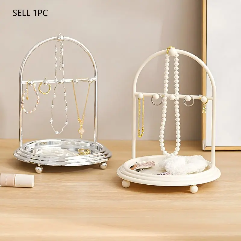 Luxury Jewelry Organizer Rack, Necklace Bracelet Display Stand, Elegant Jewelry Storage Solution, Organize Your Accessories Stylishly