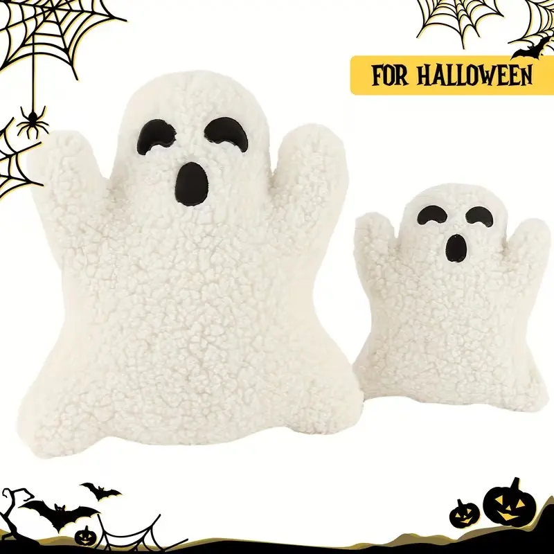 Ghost Halloween Pumpkin Plush Monster, Christmas Doll, Pumpkin Zombie Bat Vampire, Dark Series Creative Gift, Unique Holiday Decor