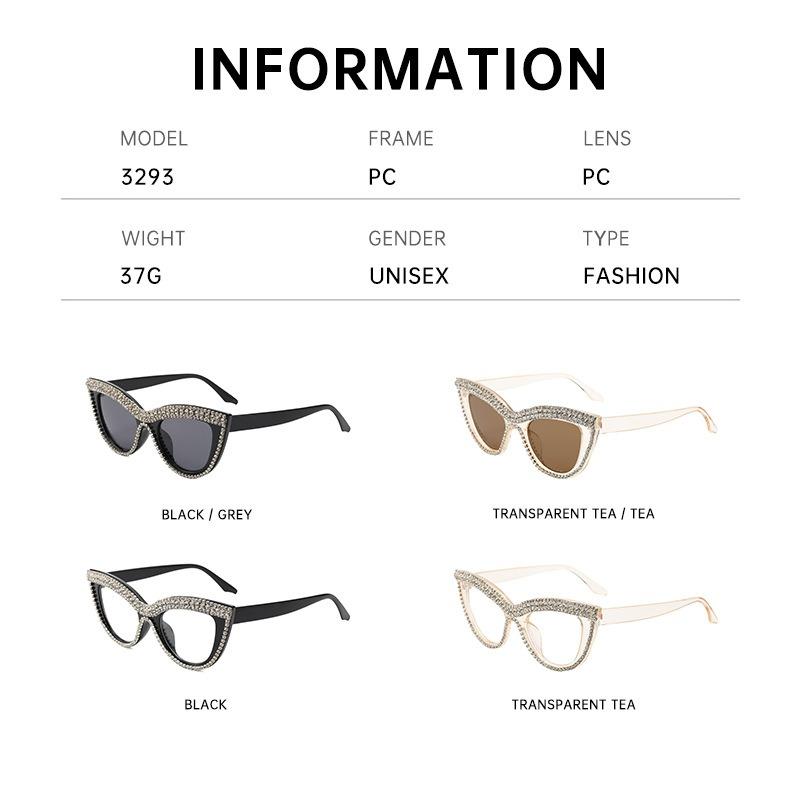 Cat's eye sunglasses, fashion party, leisure sports, travel sunglasses