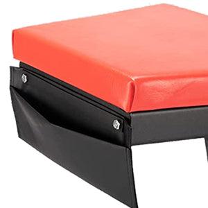 【GARVEE】Topside Automotive Engine Creeper for Auto Repair: 48" to 66" Height, 400 LBS Capacity, with 4 Swivel Casters for Easy Mobility in Black, Yellow, Orange, and White Colors.