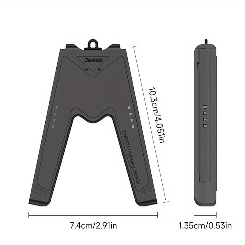 [Switch Controller Grip Stand] Suitable for Switch Controller Grip Stand V-Shaped Design Plug And Play ABS Material Suitable for Switch Additions OLED Stand Enhance Grip Experience