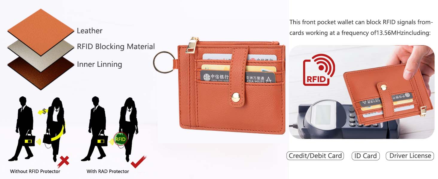Wallet Keychain Wristlet for Women,Slim RFID Credit Card Holder Purse Tassel Keychain Bangle Key Ring for Men Women Wallet Keychain Wristlet for Women,Slim RFID Credit Card Holder Purse Tassel Keychain Bangle Key Ring for Men Women