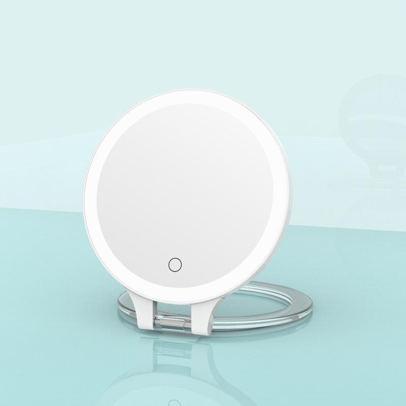 Beauty mirror LED double-sided illumination