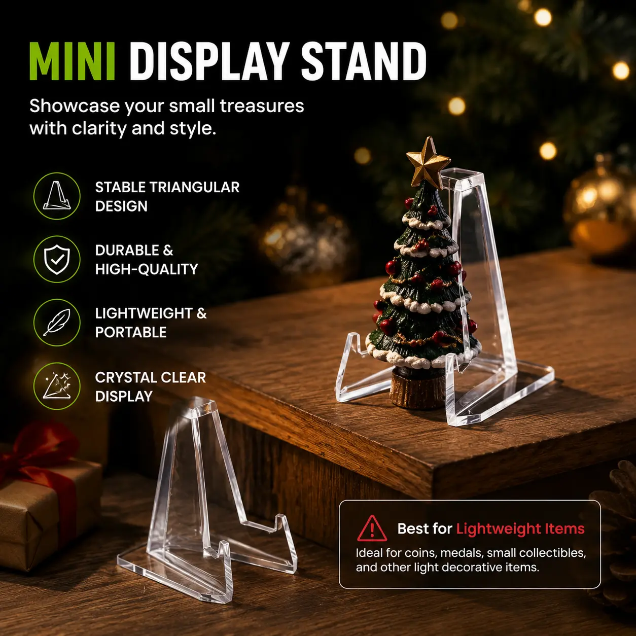 1/5/10/40 Pcs Card Display Rack Acrylic Photo Frame Card Holder Set,Suitable for Collecting Challenge Coins,Medals,Graded,Sports Cards,Halloween Christmas Party Fathersdaygift,Hand Tools Kits-YY2