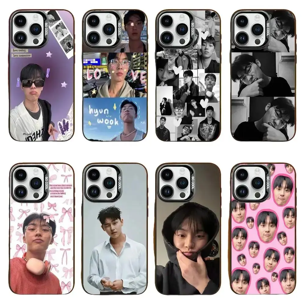 Actor C-Choi Hyun Wook Phone Case For iPhone 17 Promax 17e 17 16 15 14 13 12 11 Mini Pro Max Air X XR XSMAX For Samsung S26 S25 S24 S23 S22 FE Ultra Plus Edge Black Candy Matte Shockproof Cover