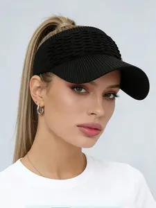 Unisex Adjustable Sun Hat, Breathable UV Protection Cap, Casual Multi-Functional Design, Perfect for Daily Outings, Fashionable and Versatile