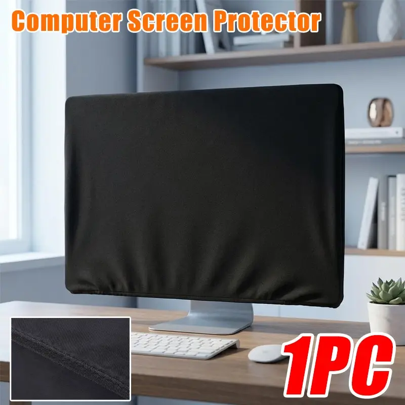 Computer Monitor Dust Cover, Oxford Fabric Material, Anti-Dust, Anti-Scratch, Waterproof, Washable, Durable Screen Protector