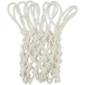 Basketball Net Replacement, Basketball Nets Heavy Duty Outdoor with Loops, for All-Weather, Anti Whip, Fits Standard Indoor or Outdoor Hoop, Rim Not Included