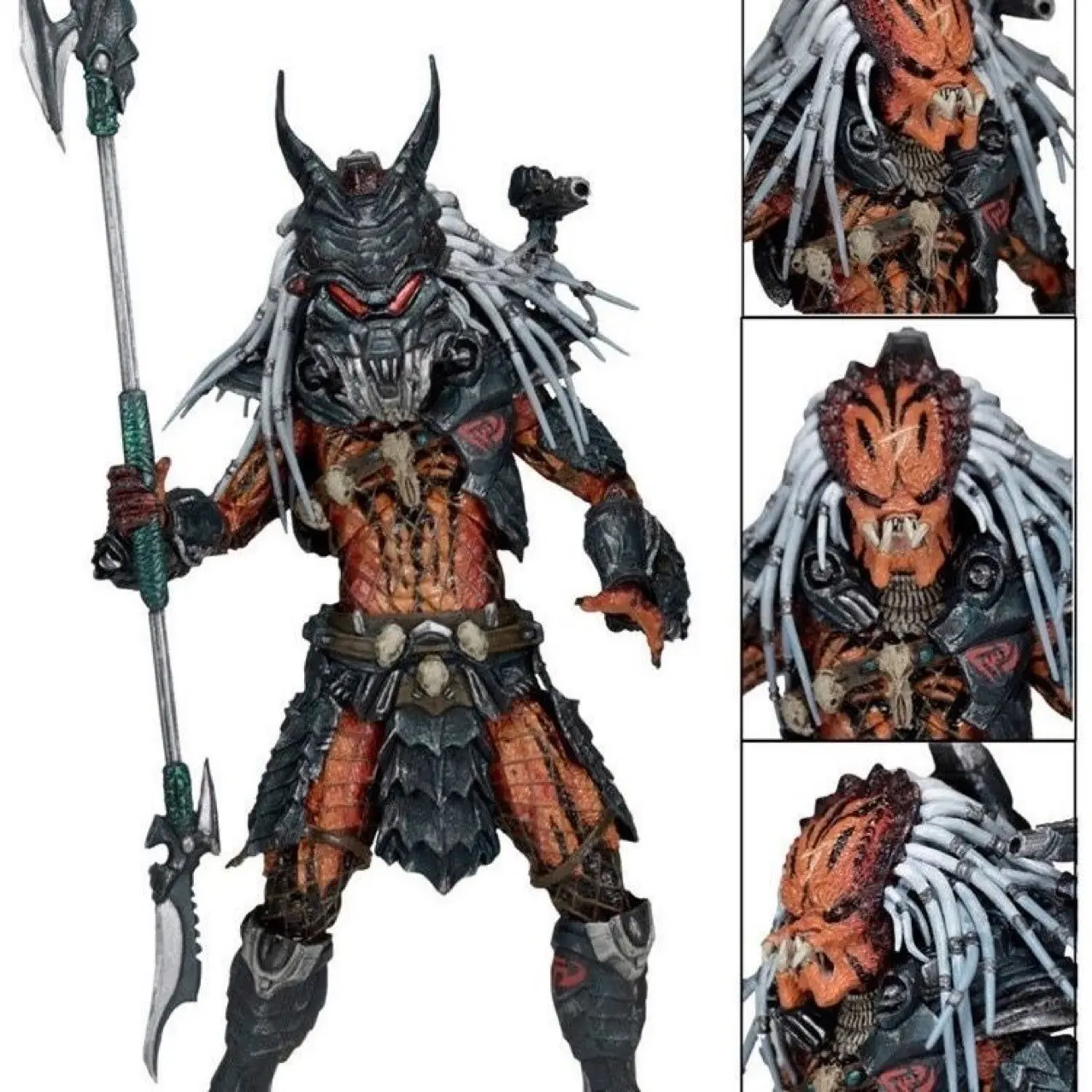Neca Predator Clan Leader Kenner Tribute 7 Inch Action Figure, Desktop Decor, Halloween Gift, Christmas Gift, Party Gift