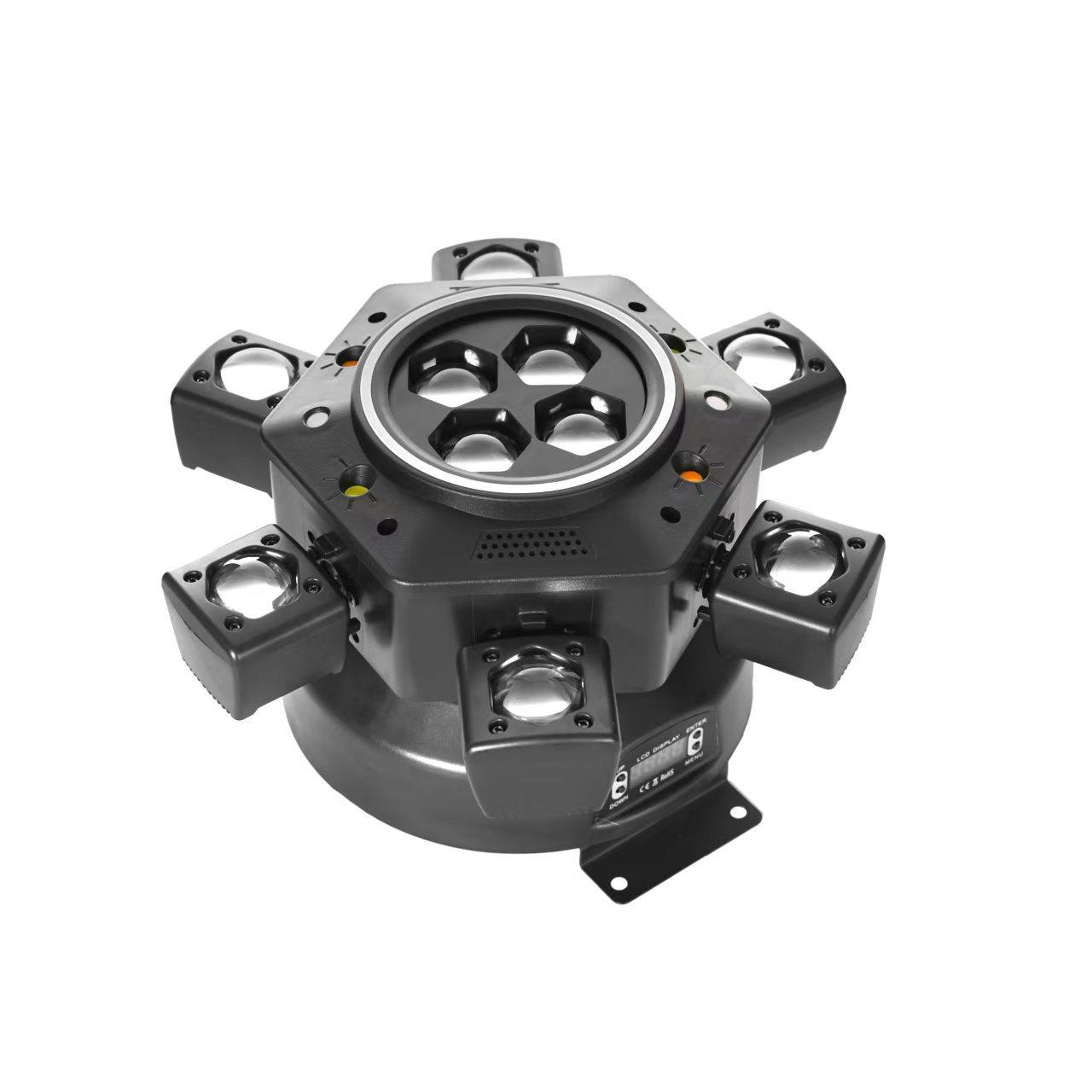 150W Moving Head DJ Lights 6 Arms Party Lights RGBW 6-IN-1 LED Stage Lights with Strobe Beam & Remote Control DMX512 for Wedding Party Disco KTV Event 150W Moving Head DJ Lights 6 Arms Party Lights RGBW 6-IN-1 LED Stage Lights with Strobe Beam & Remote Control DMX512 for Wedding Party Disco KTV Event