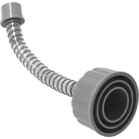 GJANSH A/C Drain Lines Cleaner Tool in Wet Vac Attachment To Unclog And Evacuate, ABS Plastic Vacuum Hose Compatiable With Most PVC Pipe Sizes, Easy To Use, Grey