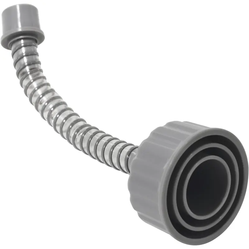 GJANSH A/C Drain Lines Cleaner Tool in Wet Vac Attachment To Unclog And Evacuate, ABS Plastic Vacuum Hose Compatiable With Most PVC Pipe Sizes, Easy To Use, Grey