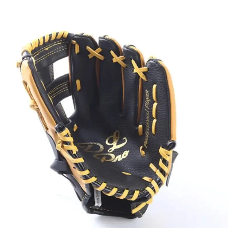 Leather Baseball Catcher Gloves for Adults & Teens, Softshell Design, Ideal for Outdoor Play & Training, Durable & Comfortable